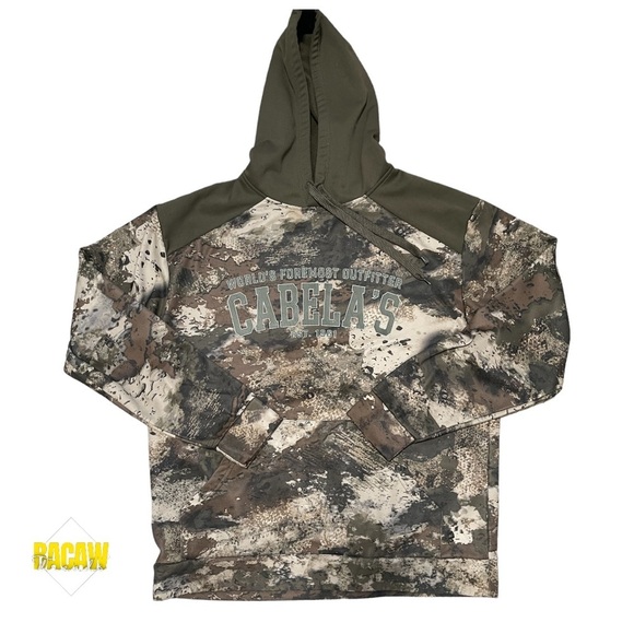 Cabela’s Men’s Camo Hoodie - Picture 1 of 5